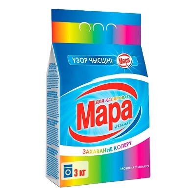 Сонца Мара *Стиральный порошок 3кг Автомат для цветного 2в1 с кондиционером