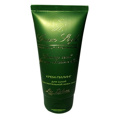 Green Style * Крем-пилинг для сух/чувств.кожи лица 75г