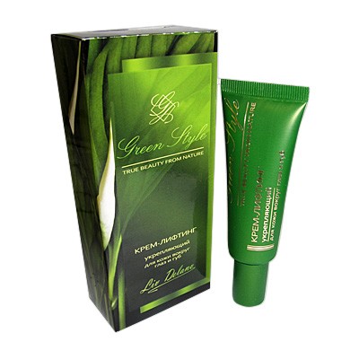 Green Style * Крем-лифтинг Укрепляющий вокруг глаз и губ 35+ 25г