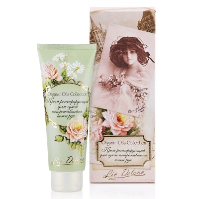 Liv Delano Organic Oils Collection *Organic oils Крем Регенерир для сухий потреск кожи РУК 100гр