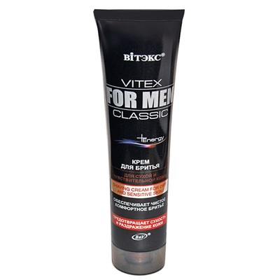 Витэкс Vitex for Men Classic  for MEN CLASSIC Крем для бритья для сух/чувств 100мл
