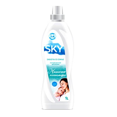 Сонца Sky *Кондиционер для белья концентрированный SKY Забота о семье 1000мл