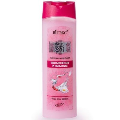Витэкс Basic Care  Basic Body Care Крем-гель для душа Увлажнение Питание 470мл