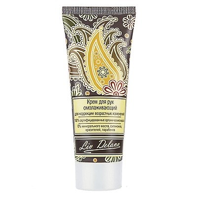 Liv Delano Oriental Touch * Уход за руками Крем для рук омол для коррекции возр изм 75г