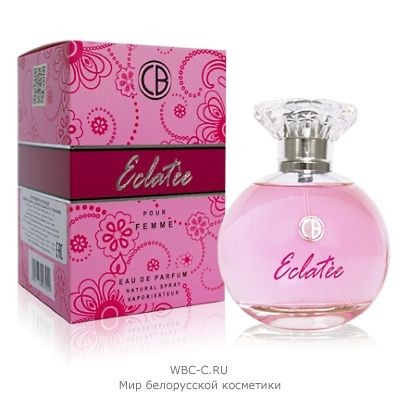 CARLO BOSSI Carlo Bossi  Парфюмированная вода жен ECLATEE PINK 100мл Jeanne by Lanvin