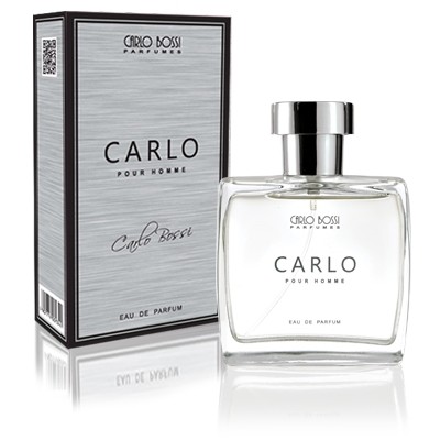 CARLO BOSSI Carlo Bossi  Парфюмированная вода муж CARLO POUR HOMME SILVER 100мл Aventus by Creed