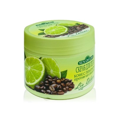 Liv Delano Sun of Life *Sun of life Скраб для тела Кофе с лимоном против целлюлита 300гр