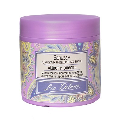 Liv Delano Oriental Touch  Бальзам для волос Цвет и блеск для сухих окр. 350г