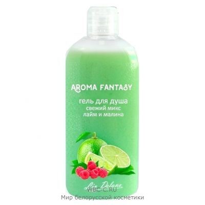 Liv Delano Aroma Fantasy * Гель для душа Лайм и Малина 300мл