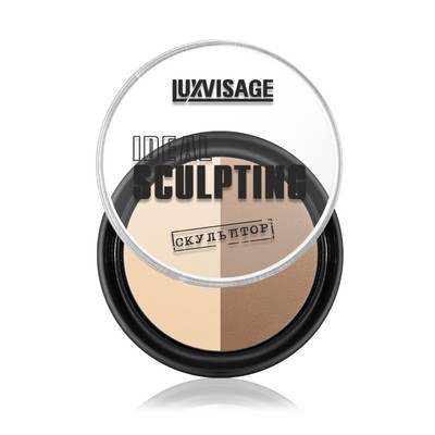 LUX visage IDEAL SCULPTING  Пудра-Скульптор тон 01 Сливочная Карамель 9г