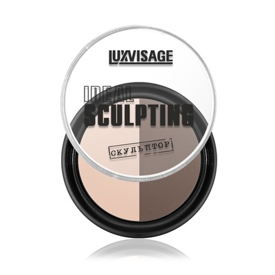 LUX visage IDEAL SCULPTING  Пудра-Скульптор тон 03 Молочный Шоколад 9г