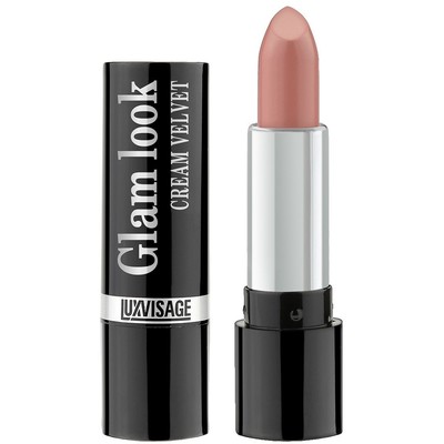 LUX visage Glam look Помада для губ кремовая  cream velvet 319 Нежное пралине