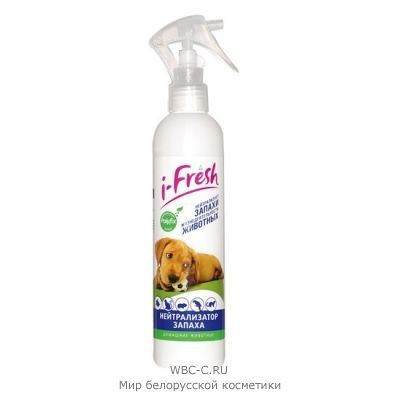 РОМАКС  I-FRESH Средство для нейтрализации запахов Домашних животных 250мл