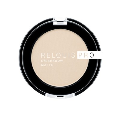 Relouis PRO  Тени для век eyeshadow MATTE 11 Ivory
