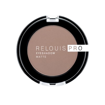 Relouis PRO  Тени для век eyeshadow MATTE 12 Warm Taupe