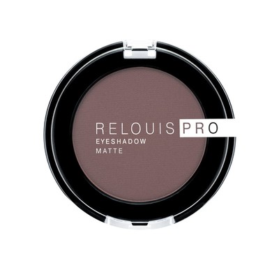 Relouis PRO  Тени для век eyeshadow MATTE 13 Iced Coffee
