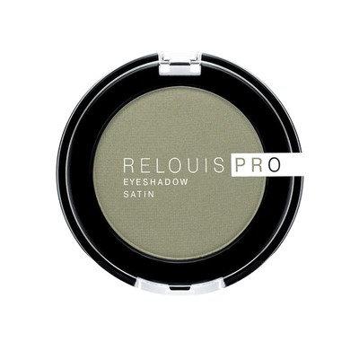 Relouis PRO  Тени для век eyeshadow SATIN 35 Green tea
