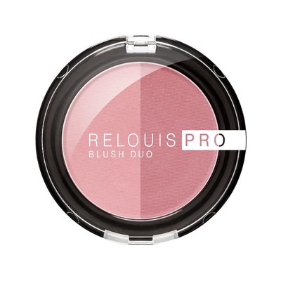 Relouis PRO  Румяна компактные Blush Duo тон 202