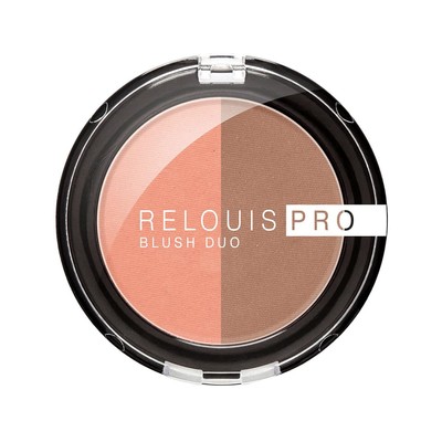 Relouis PRO  Румяна компактные Blush Duo тон 203