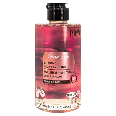 BIO WORLD SECRET LIFE  Secret Life Detox Therapy Тоник Мицеллярный очищающий 445мл