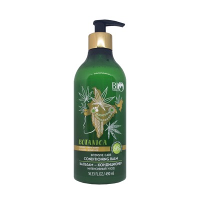 BIO WORLD BOTANICA * Botanica Бальзам-Кондиционер Конопля-Белый мед 490мл