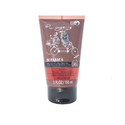 BIO WORLD BOTANICA * Botanica Крем-Скраб для лица Интенс Вулканический песок/Уголь 150мл