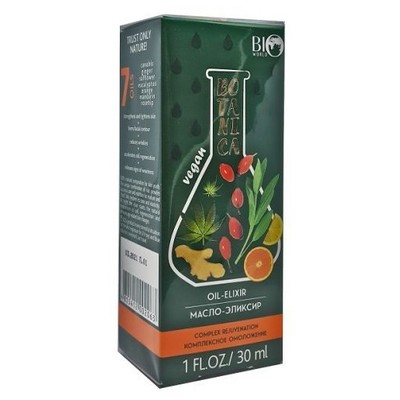 BIO WORLD BOTANICA * Botanica Масло-Эликсир Комплексное омоложение 30мл