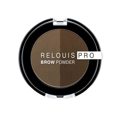 Relouis PRO  Тени для бровей Brow Powder/тон тон 02 TAUPE