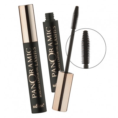 Белита Luxury * Тушь LUXURY PANORAMIC LASHES C касторовым маслом
