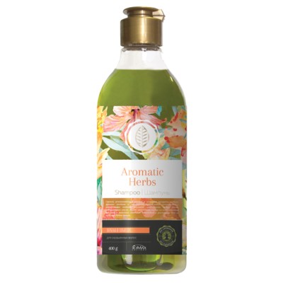 РОМАКС Aromatic Herbs  Шампунь Вербена и гибискус 400г
