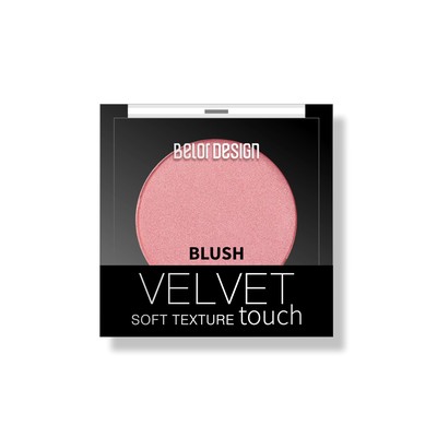 Belor Design  Румяна VELVET TOUCH 104 Розово-бежевый