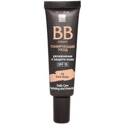 Витэкс BB-крем Тонирующий уход SPF 15 тон 53 Dark beige  30 мл