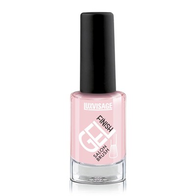 LUX visage Gel finish * Лак для ногтей GEL finish т 18 Нежно-розовый