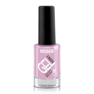 LUX visage Gel finish * Лак для ногтей GEL finish т 22 Теплый сиреневый