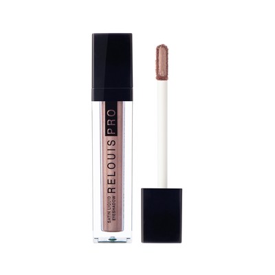 Relouis PRO  Тени для век жидкие сатиновые Satin Liquid Eyeshadow тон 22 Bronze NRoses