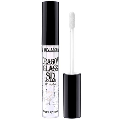 LUX visage DRAGON GLASS 3D volume Блеск для губ 01 ПРОЗРАЧНЫЙ