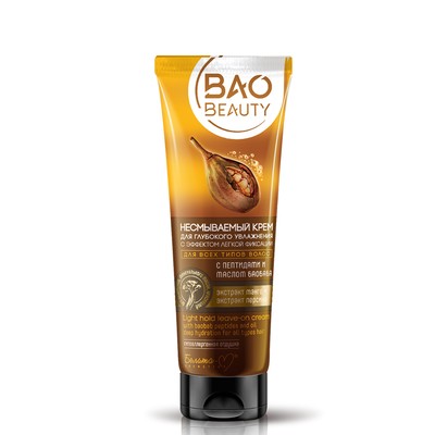 Белита-М BAOBEAUTY  Несмываемый крем с эф легкой фикс для все тип волос с пептидами и масл баоба 100г
