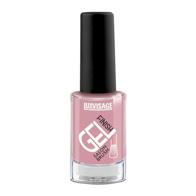 LUX visage Gel finish  Лак для ногтей GEL finish т 35 Холодный дымчато-розовый