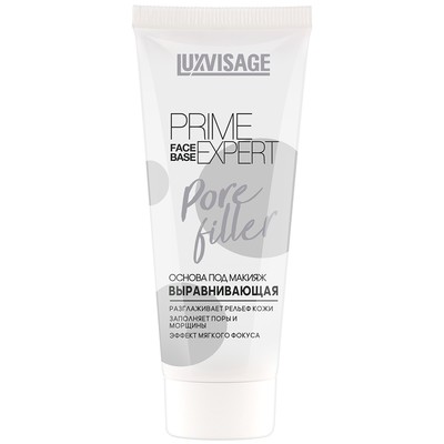 LUX visage Prime expert  Основа под макияж Pore filler выравнивающая тон прозрачный