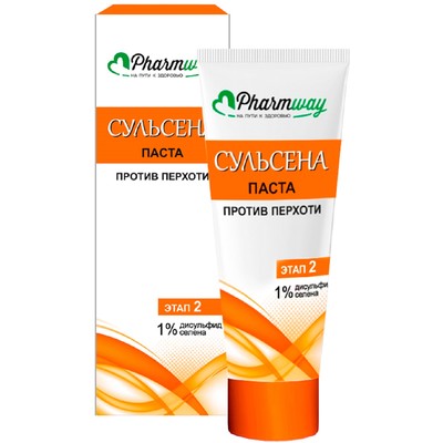 Витэкс СУЛЬСЕНА Паста против перхоти 1%  75 мл