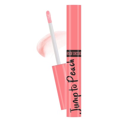 Belor Design Bad Doll Блеск - тинт для губ JUMP TO PEACH персиковый