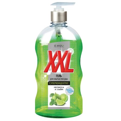 РОМАКС  Гель для мытья посуды XXL мелисса и лайм 650г