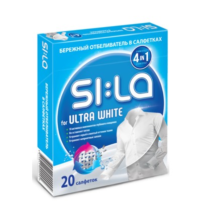 SI:LA  for ULTRA WHITE Отбеливающие 20шт