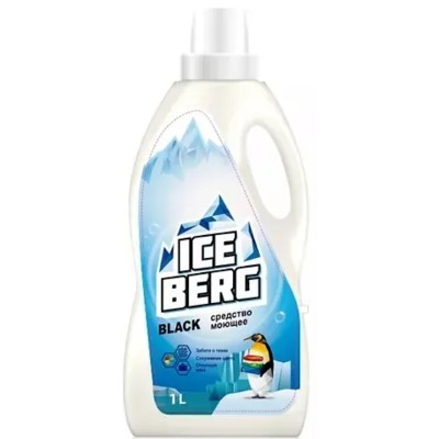 ICEBERG BARHIM Гель для стирки BLACK для всех видов стирки 1л
