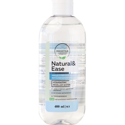 Masstige NATURAL&EASE  Мицеллярная вода витаминизирующая 400мл