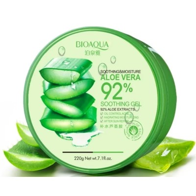 BIOAQUA SOOTHING GEL ALOE VERA Гель Увлажняющий и успокаивающий с натуральным соком алоэ вера