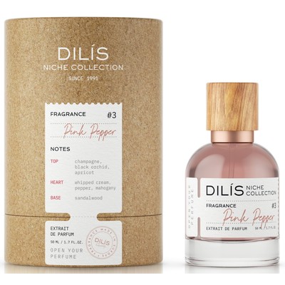 Dilis NICHE COLLECTION Духи женские Pink Pepper 50 мл Pink Molecule 090.09 Zarkoperfume