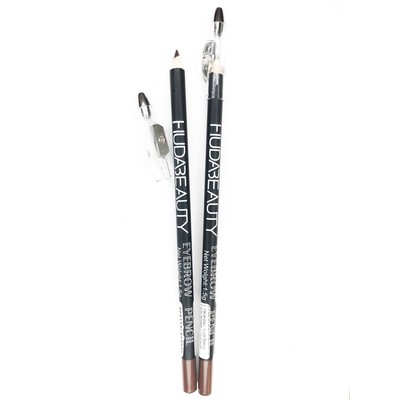 Китай Карандаш Huda Beauty для бровей с точилкой тон 02