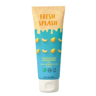 BIO WORLD  FRESH SPLASH Питательный кондиционер для сухих и поврежденных волос 250мл