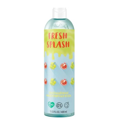 BIO WORLD  FRESH SPLASH Обогащённая мицеллярная вода 400мл